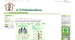 Desktop Screenshot of a--z-pelletskaufhaus.de